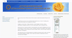 Desktop Screenshot of lectorium.ro